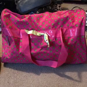 Polka Dot duffel bag